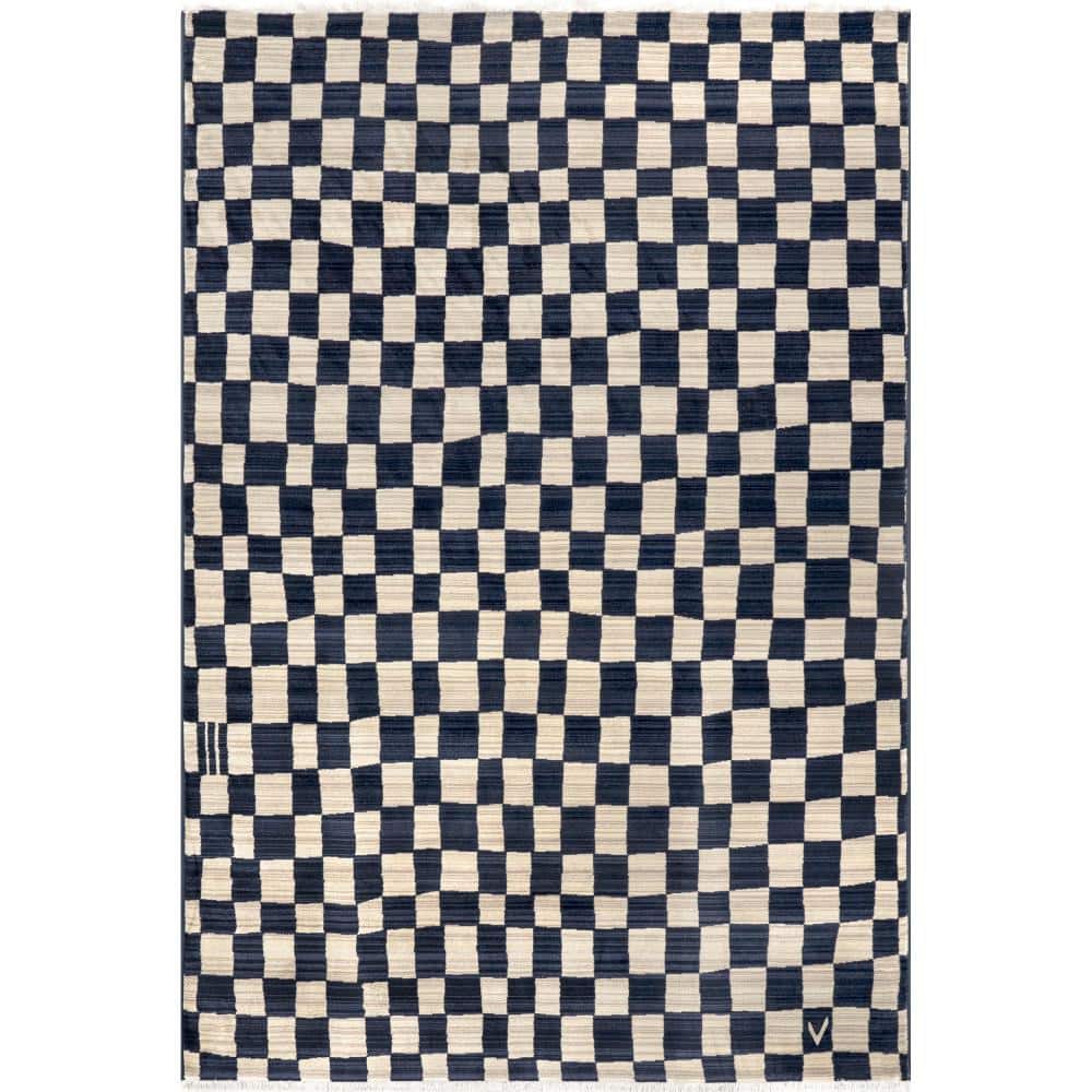 3 Yard Piece of Woven Checkerboard in Tan