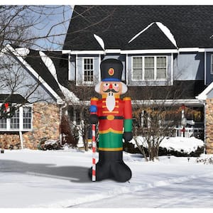 10 ft. Nutcracker Christmas Inflatable with Lights