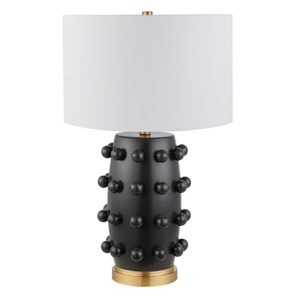 Meyer&Cross Farrington 25.5 in. Matte Black Ceramic Table Lamp