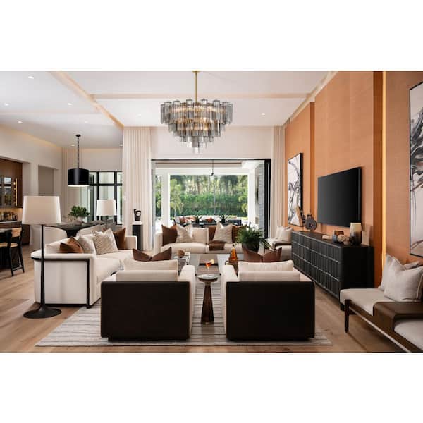 00633779052323,32, Addis 16-Light Aged Brass Chandelier