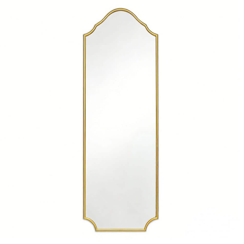 "Black 16""x47"" Arched Full Length Door Mirror, Decorative Aluminum Frame Mirror for Bedroom, Living Room, Entryway" price history on PriceWatchPro
