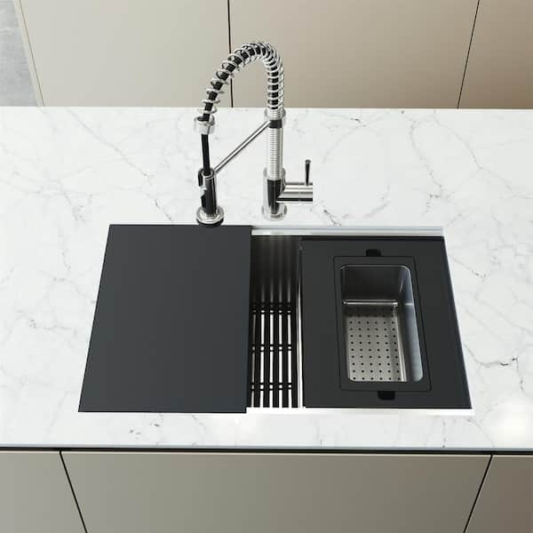 Stainless Steel Sink With Drainboard - VisualHunt