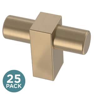 Artesia 1-3/4 in. (44 mm) Modern Champagne Bronze Cabinet Bar Knobs (25-Pack)
