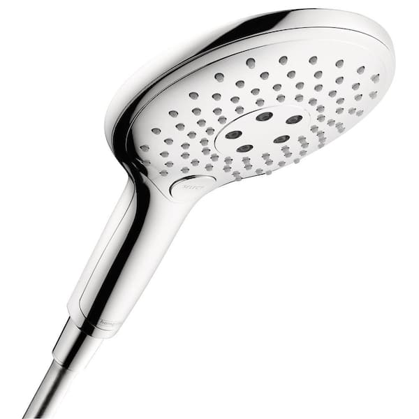 Hansgrohe 3-Spray Wall Mount Handheld Shower Head 2.5 GPM in Chrome