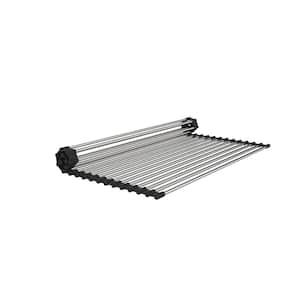 15 in. x 18 in. Stainless Steel Roll Up Sink Grid