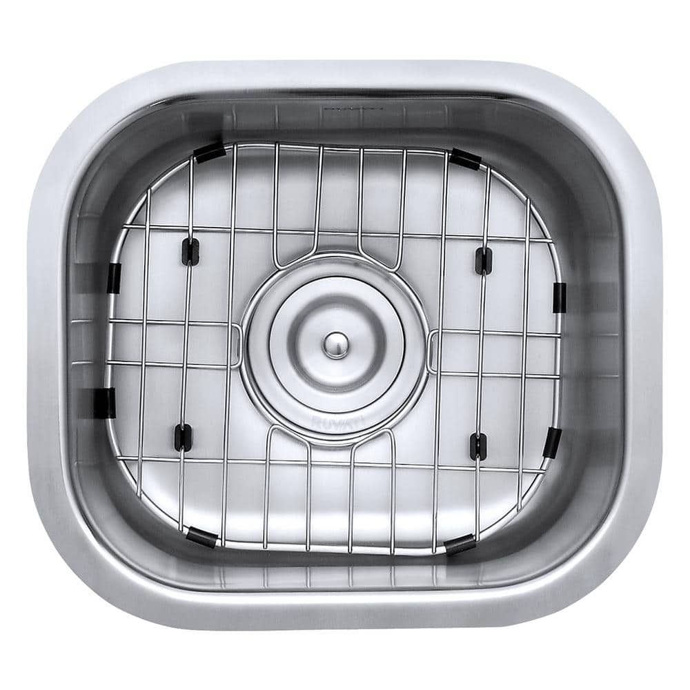 Ruvati 15" x 12.75" Stainless Steel Undermount Bar Prep Sink