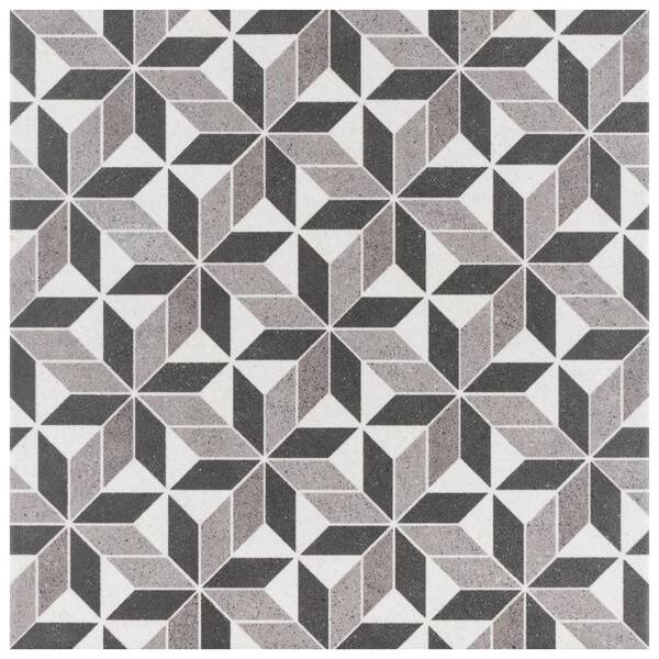 Merola Tile Vintage Kubic 9-3/4 in. x 9-3/4 in. Porcelain Floor and Wall Tile (10.88 sq. ft./Case)