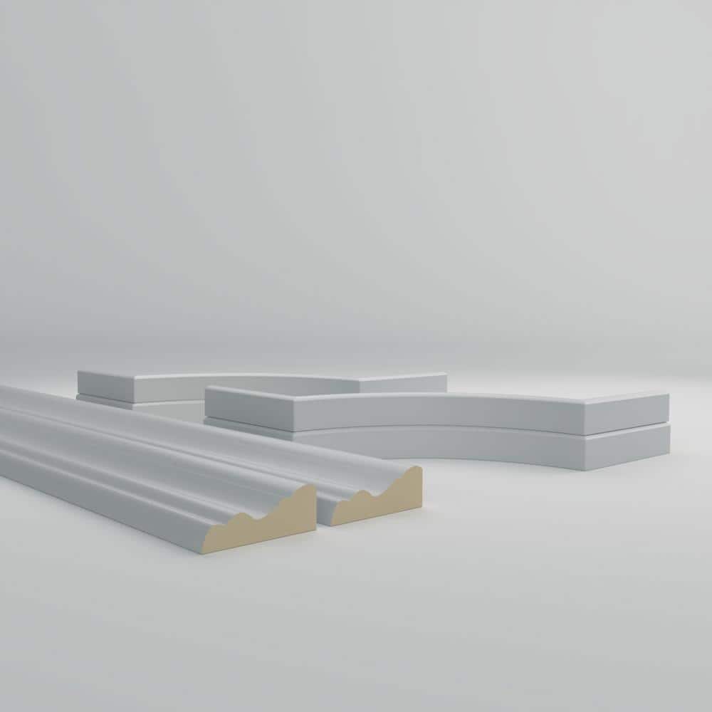 Oxford Smooth Unfinished Polyurethane Panel Moulding Kit