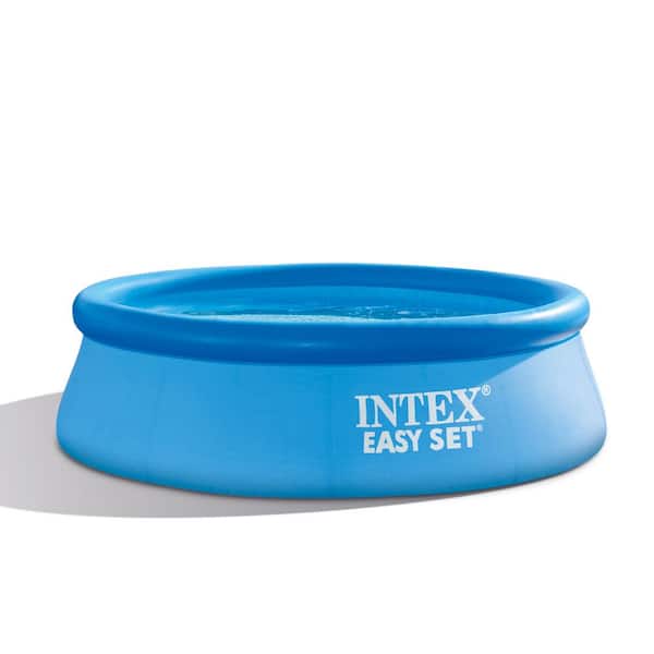 Intex 8 ft. x 30 in. Easy Set Inflatable Swimming Pool with 330 GPH Filter Pump