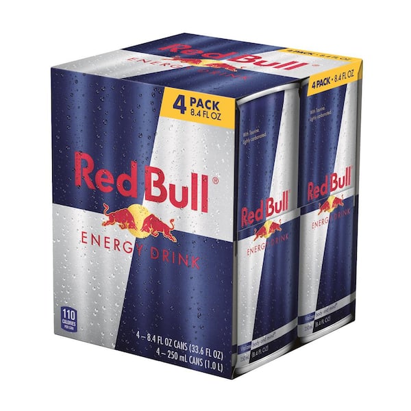 RedBull レッドブル4ケース レッドブル 250ml×96本 4ケース 炭酸 缶 エナジードリンク Red