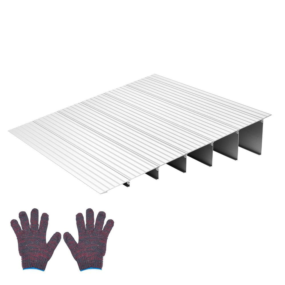 Aluminum Door Threshold Ramp, 800 lbs. Load Capacity, Accessibility Ramp, Suitable for Wheelchairs, 6In. Height price history on PriceWatchPro