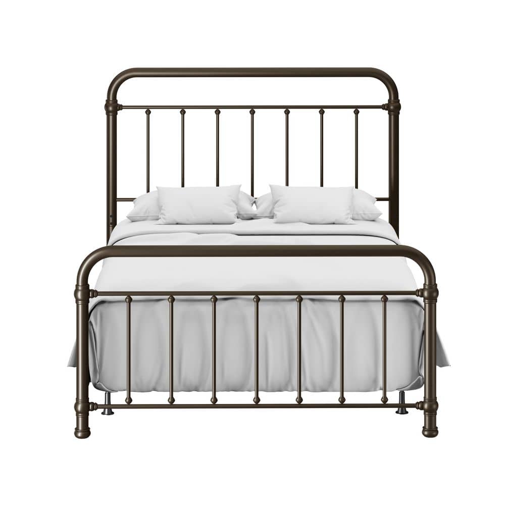 Kirkland Bronze Queen Bed with Bed Frame - thumbnail 5