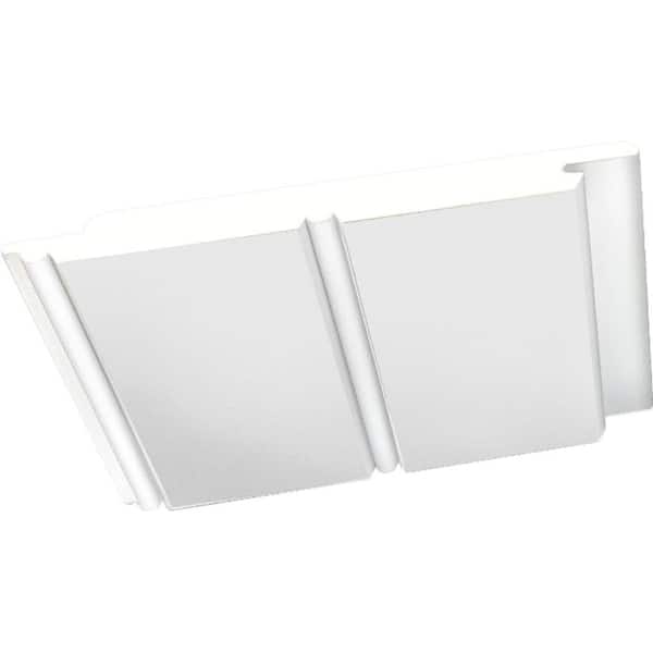 Veranda 5-1/2 in. x 96 in. White PVC Bead Board Siding (8-Piece)