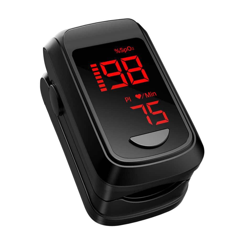 Mini Finger Pulse Oximeter for SpO2 and Heart Rate with OLED Screen and Carrying Case (1-Pack) price history on PriceWatchPro