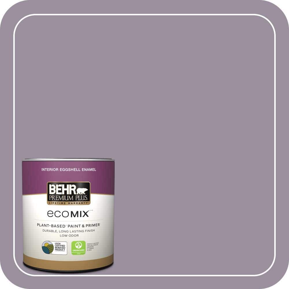 1 qt. #PPU16-13 Duchess Lilac Eggshell Enamel EcoMix Plant-Based Interior Paint & Primer price history on PriceWatchPro