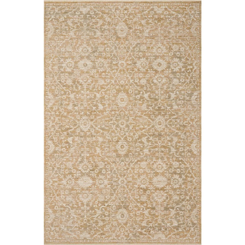 Elora Gold Natural 13 ft. x 16 ft. Traditional Area Rug price history on PriceWatchPro