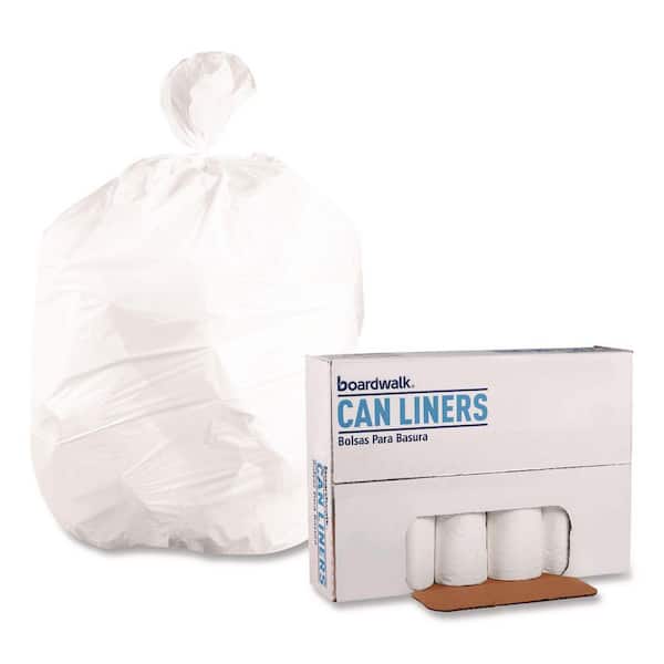 30 Gal. Clear High-Density Can Liner (500-count)