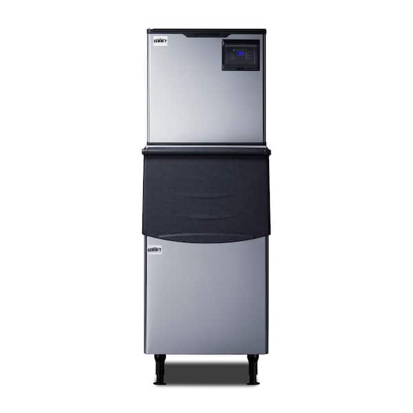 23 in. 350 lb. Commercial Ice Maker in Stainless Steel