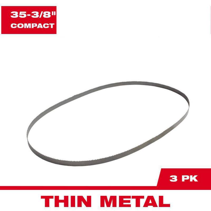 35-3/8 in. 24 TPI Compact BiMetal Band Saw Blade (3-Pack) For M18 FUEL/CordedCompact Bandsaw