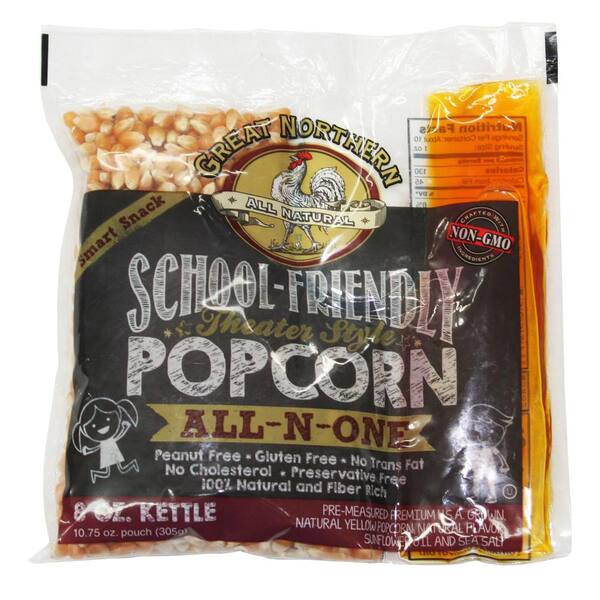 Great Northern 8 oz. School Friendly Popcorn Portion Packs (24-Pack)