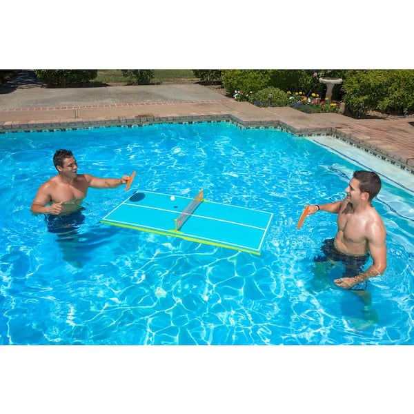 Poolmaster Floating Table Tennis Swimming Pool Game 72726 - The Home Depot