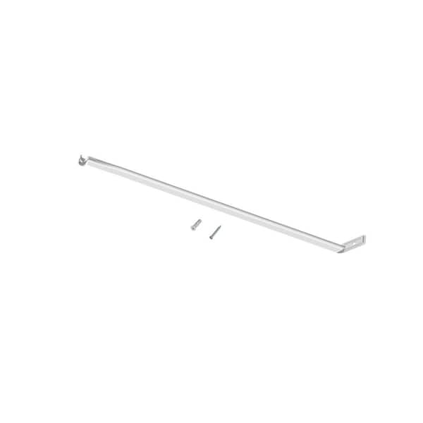 20 in. White Steel Shelf Support Bracket
