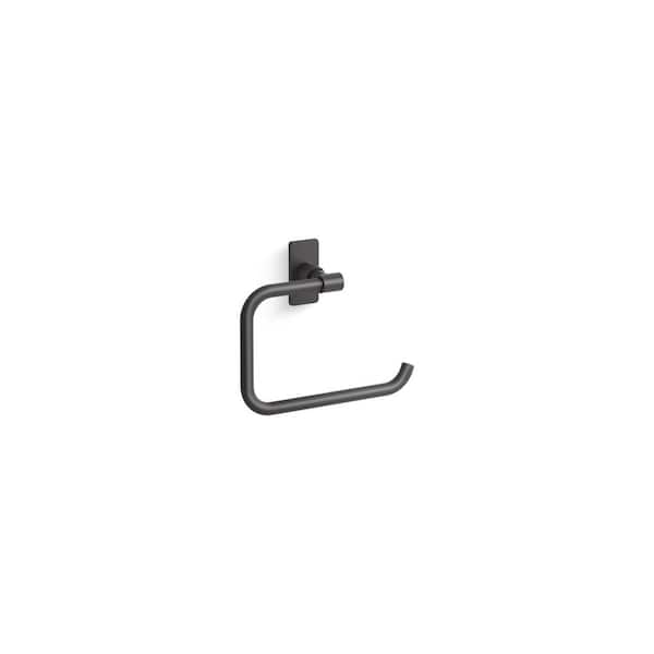 KOHLER Castia By Studio McGee Wall Mounted Towel Ring in Matte Black