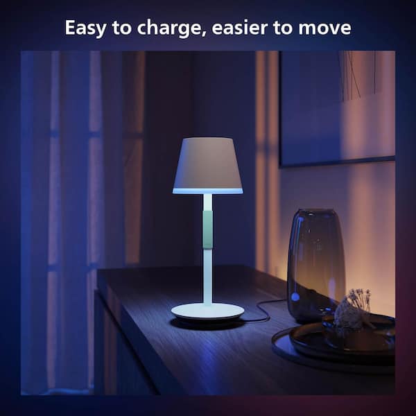 Philips Hue 13.78 in. White Indoor/Outdoor White and Color