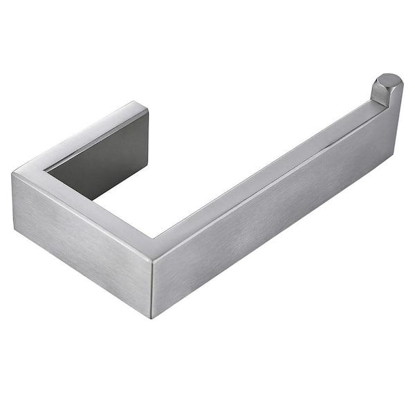 ATKING Bath Wall-Mount Toiler Paper Holder Non-Slip Tissue Holder in Brushed Nickel