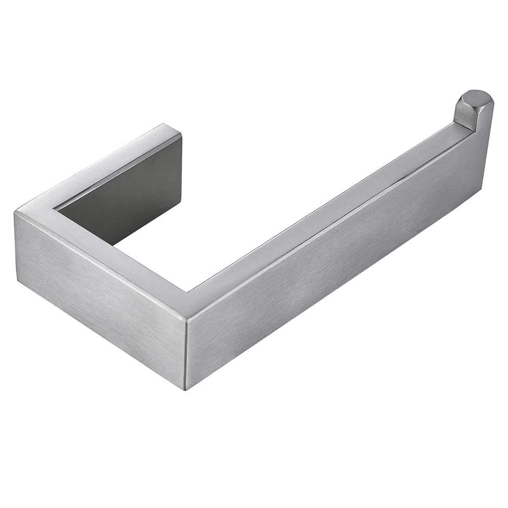 ATKING Bath Wall-Mount Toiler Paper Holder Non-Slip Tissue Holder in Brushed Nickel -  ADC-2031