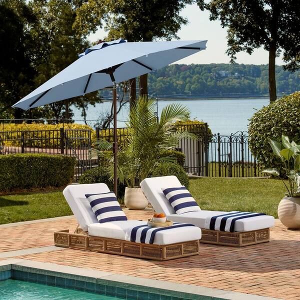 diy patio umbrella stand table How to Make an Easy DIY Umbrella Stand Side Table