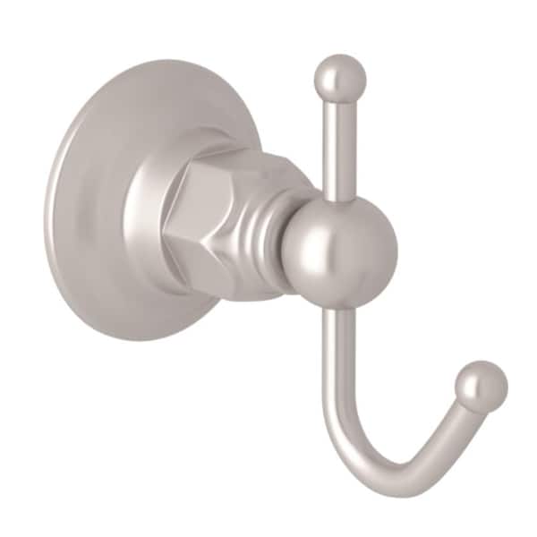 J-Hook Robe/Towel Hook in Satin Nickel