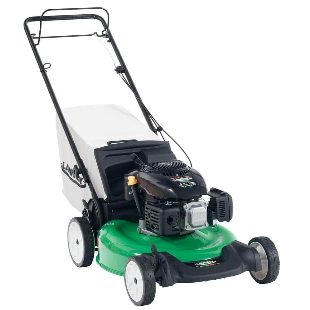 Lawn Boy 21 in. Rear Wheel Drive Gas Walk Behind Self Propelled Lawn Mower with Kohler Engine 17732 The Home Depot