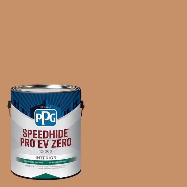 PPG SPEEDHIDE Pro-EV Zero 1 gal. PPG16-03 Burning Sand Flat Interior Paint