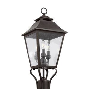 Generation Lighting Galena 4-Light Sable Outdoor Pendant Light ...