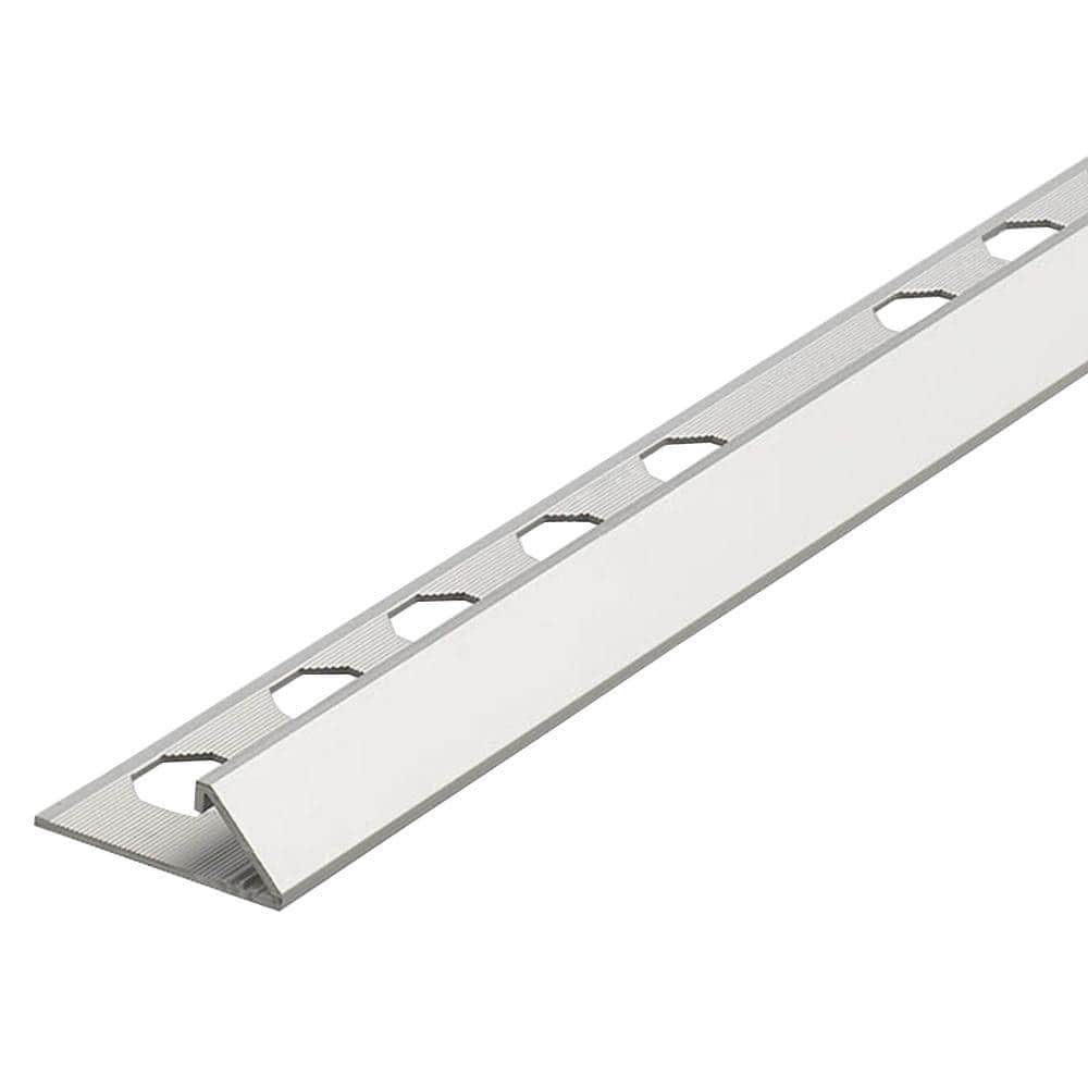 Novobisel Matt Silver 3/8 in. x 98-1/2 in. Aluminum Tile Edging Trim price history on PriceWatchPro