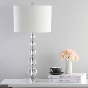 Liam 29 in. Clear Table Lamp