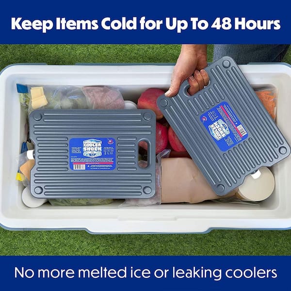 COOLER SHOCK 10 in. x 13 in. Reusable Fill and Freeze Large Cooler