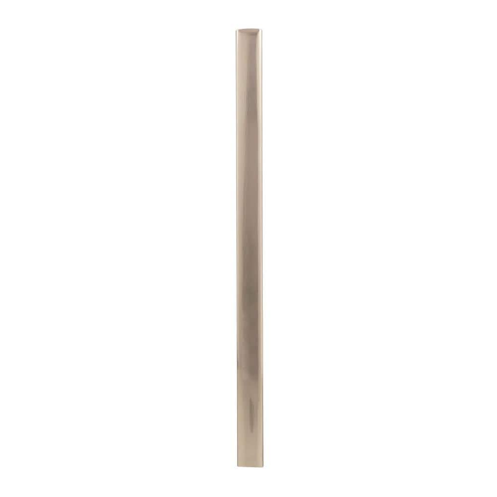 Polished Nickel Modern Arch Cabinet Drawer Pull with Mounting Hardware