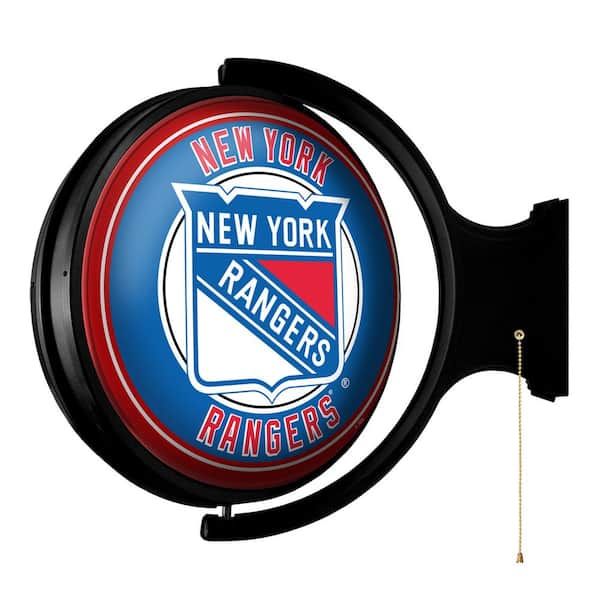 New York Rangers - 22'' Round PVC Distressed Logo Wall Sign