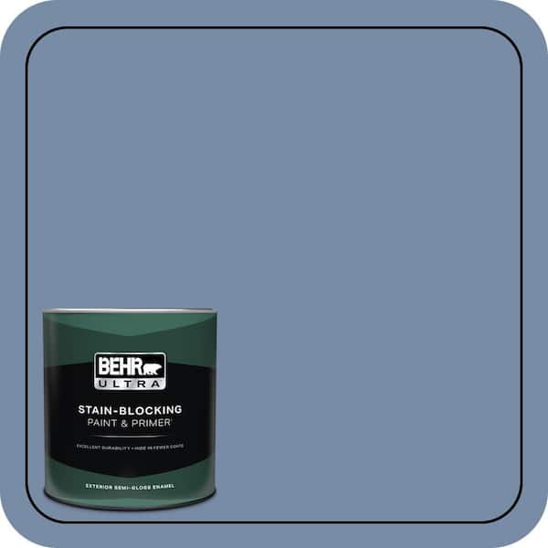 BEHR ULTRA 1 qt. #590F-5 Magic Spell Semi-Gloss Enamel Exterior Paint & Primer