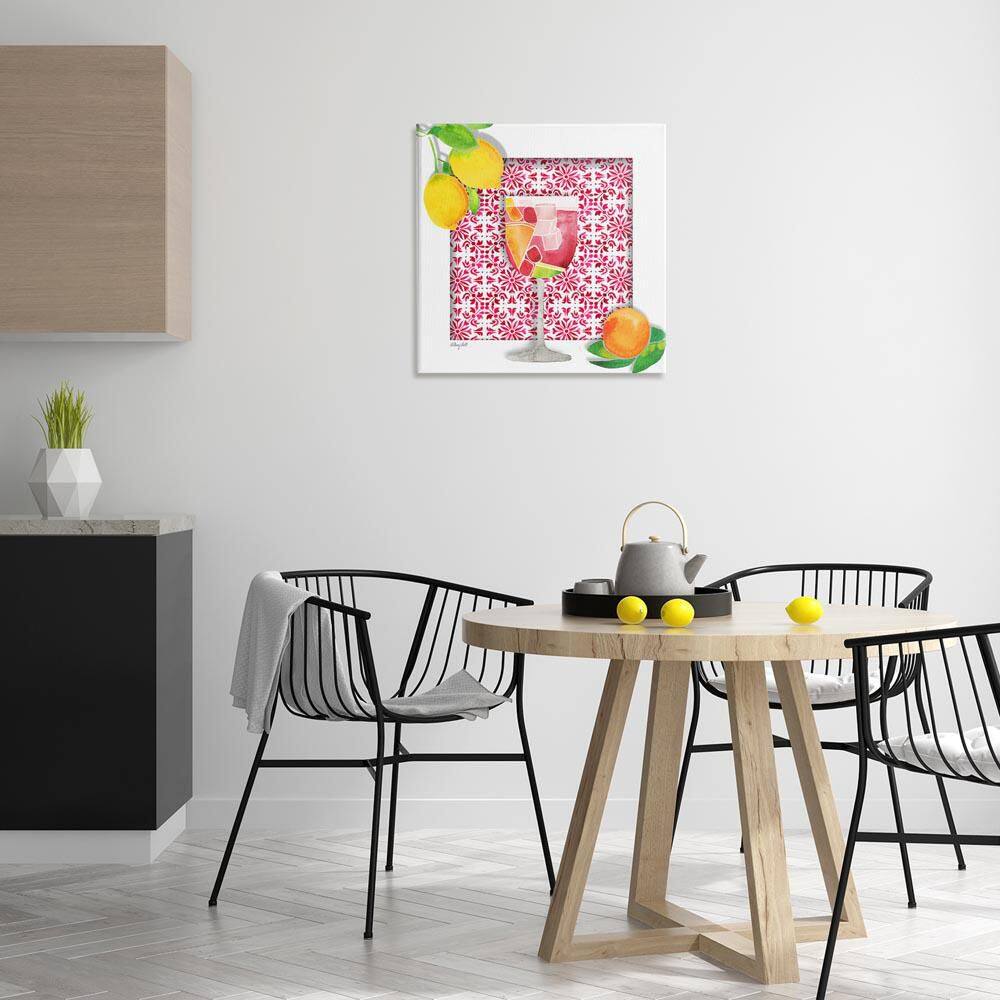 Fruity Sangria Drink by Hillary Holt Unframed Food Graphic Art Print 24 in. x 24 in. price history on PriceWatchPro