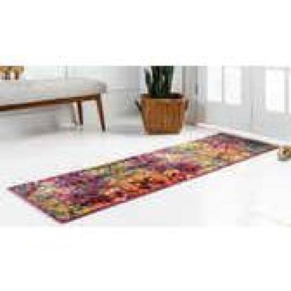 Unique Loom, 3126067, , Unique Loom Ivy Jardin Rug In Multi 3126067