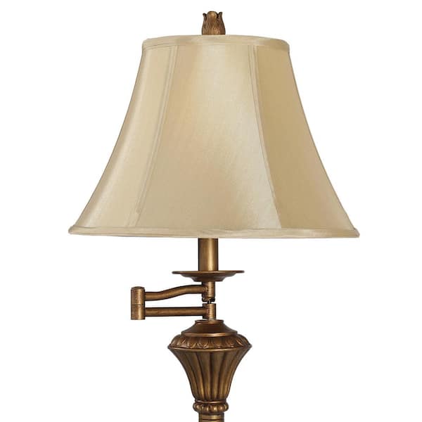 Fangio Lighting 31 in. Classic Urn Antique Brass Table Lamp W-1587AB - The  Home Depot