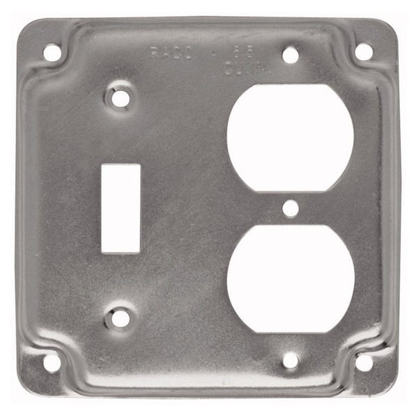 Duplex/Toggle Exposed Work Cover (10-Pack)