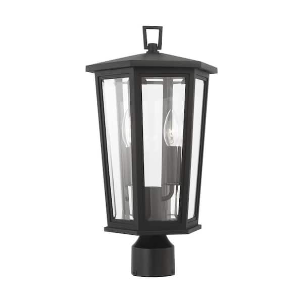 Acclaim Lighting Avian 60-Watt 18.5-in Black Coral Transitional Post Light Acclaim Lighting Avian 60-Watt 18.5-in Black Coral Transitional Post Light