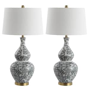 White Marble Alabaster Table Lamp, Safavieh Tbl4067a Lighting Collection Delilah Alabaster White Table Lamp