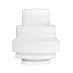 1/4 in. Push-To-Connect Polypropylene Cap Fitting