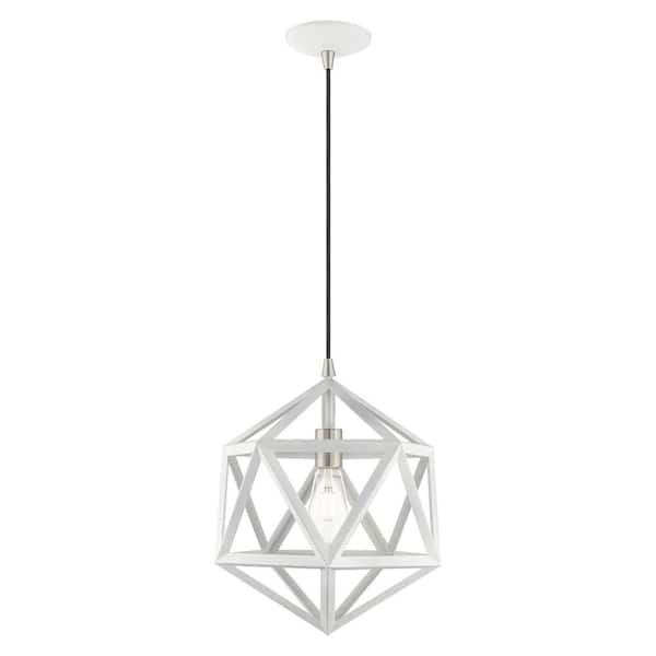 AVIANCE LIGHTING Hassinger 1-Light White Island Pendant