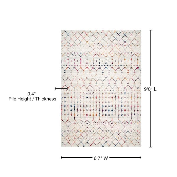 nuLOOM Blythe Modern Moroccan Trellisi 7 ft. x 9 ft. Light